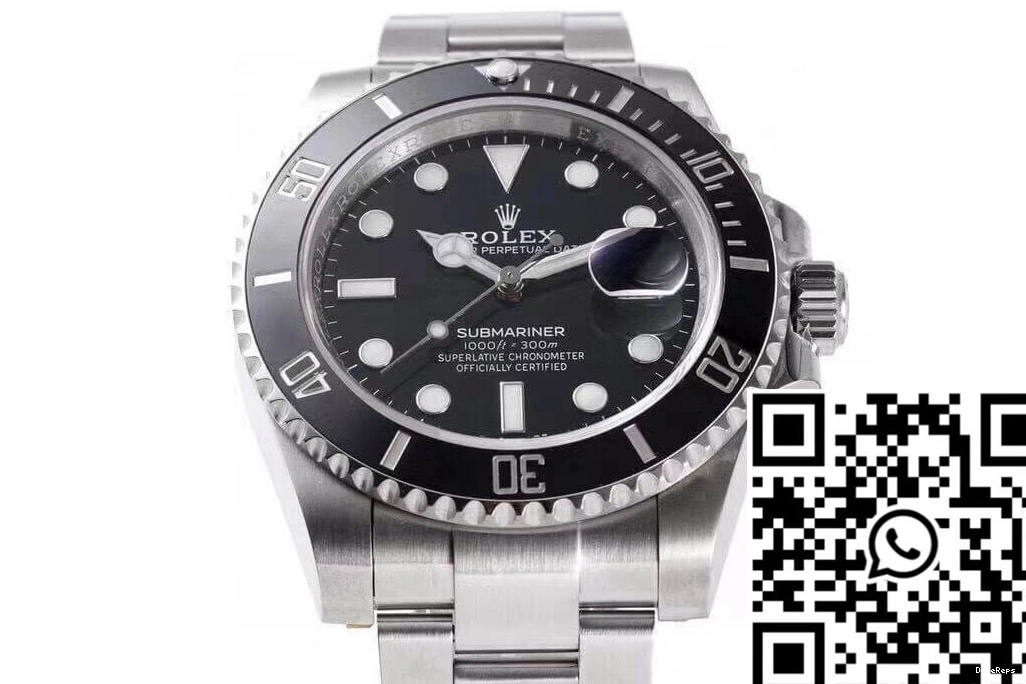 Rolex Dial Submariner Factory Black Steel 116610LN-97200 Strap Stainless ZF 0716